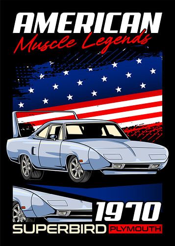 Plymouth Superbird Muscle Car