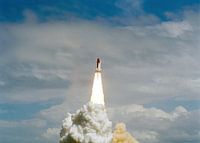 Space Shuttle Discovery Lancering