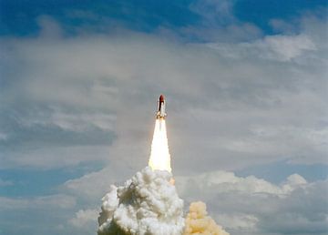 Space Shuttle Discovery Lancering van Digital Universe