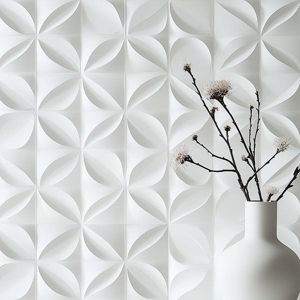 Blüte und Geometrie von Bianca ter Riet