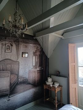 Klantfoto: De verlaten slaapkamer van Eus Driessen