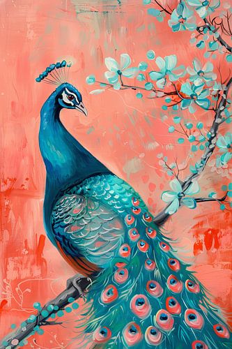 Pauw | Pauw schilderij