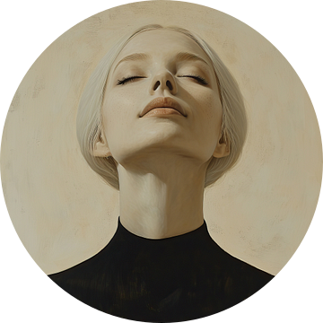 Portret Beige Vrouw | Sublime Grace