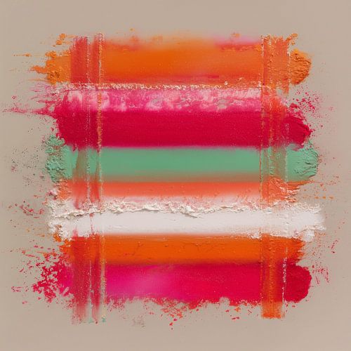 Kleuren die een feestje bouwen