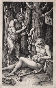 Satyr-familie, Albrecht Dürer van De Canon