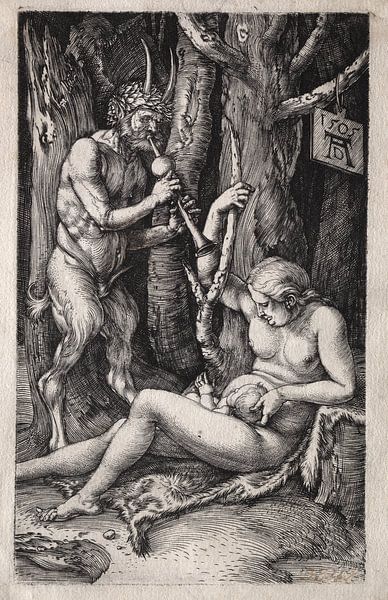 Famille Satyre, Albrecht Dürer par De Canon