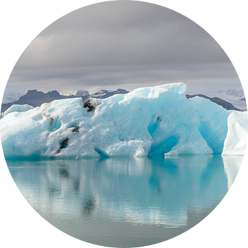 IJsbergen in een gletsjermeer van Sjoerd van der Wal Fotografie