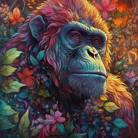 GORILLA van ARTEO Schilderijen