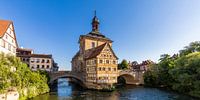 Oud stadhuis in de oude stadskern van Bamberg van Werner Dieterich thumbnail