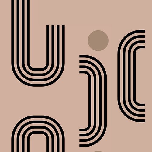 Regenboogcompositie in warme kleuren