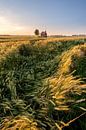 Sunset at the Chapel on the Hill Bemmel by Moetwil en van Dijk - Fotografie thumbnail