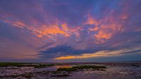 Zonsondergang boven de Oosterschelde van Henk Goossens thumbnail