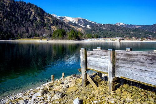 De idyllische Achensee in Oostenrijk