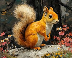 Eichhörnchen | Eichhörnchen von Blikvanger Schilderijen
