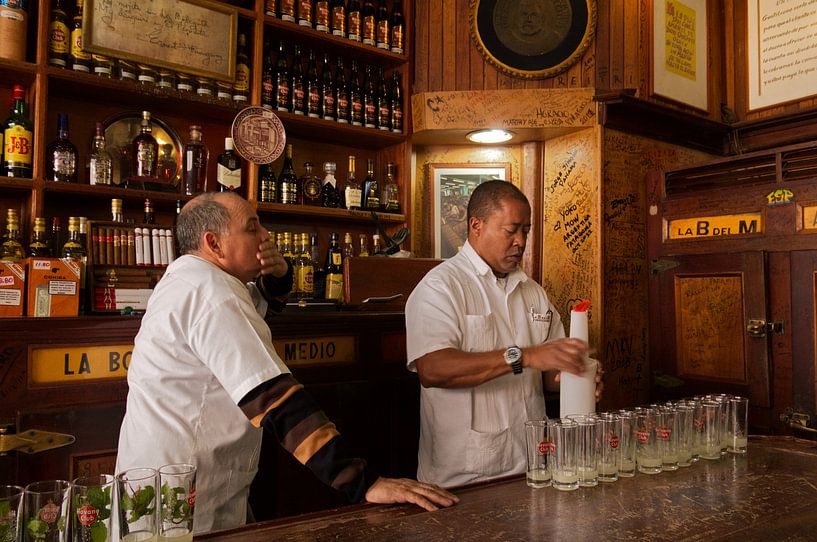 Hemingway Bar Havanna, Bodeguita del Medio von arte factum berlin