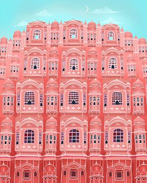 Jaipur, India van Petra Lizde