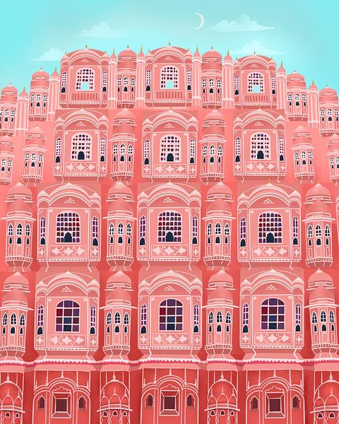 Jaipur, India van Petra Lizde