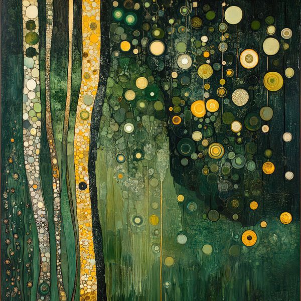 Spectacle de lumière verte par Natasja Haandrikman