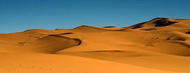 De zandduinen van Erg Chebbi in de Sahara
