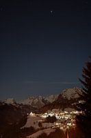 Dolomites, Italie, la nuit