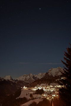 Dolomieten, Italië bij Nacht van Matthijs van Houten