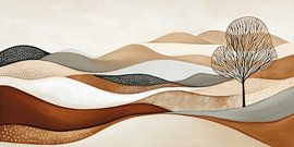 Abstrakte Landschaft von Imagine