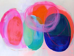 Moderne bunte Arbeit