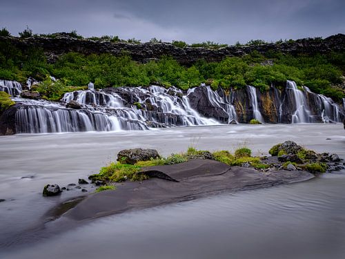 Hraunfossar Waterfalls, Iceland