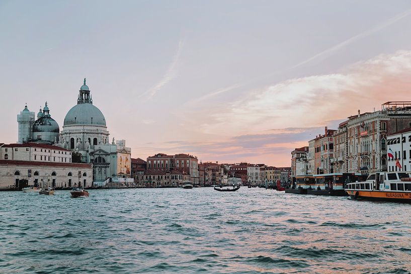 Grand Canal Venice sunset by Marianne Voerman