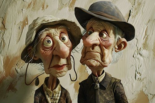 Elderly couple.