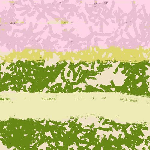 Dromenland. Heldere pastels. Nieuw begin kleurrijk landschap V