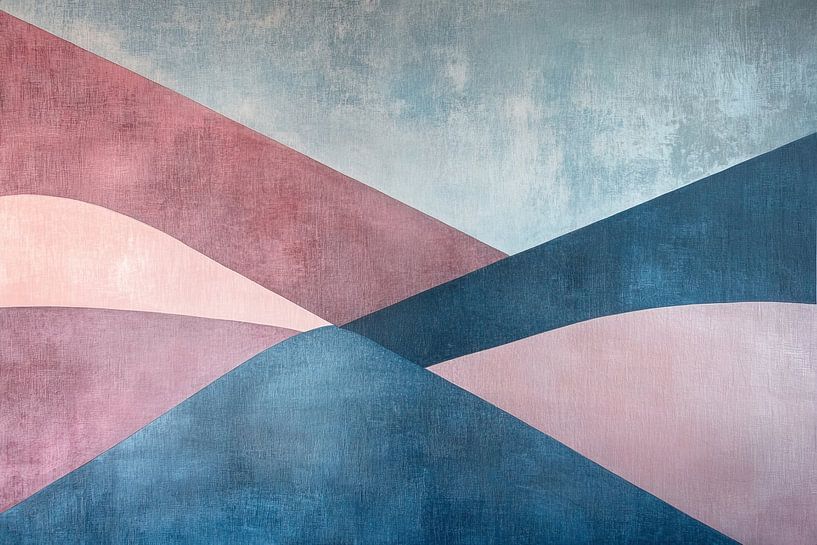 Organic abstract Bauhaus by Modern Collection