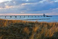 An Evening at the Baltic Sea in Spring