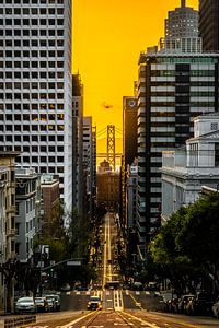 Golden Hour San Fransisco Sunrise sur Jan Hermsen