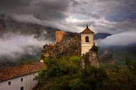 Castell de Guadelest, Espagne par Peter Bolman Aperçu