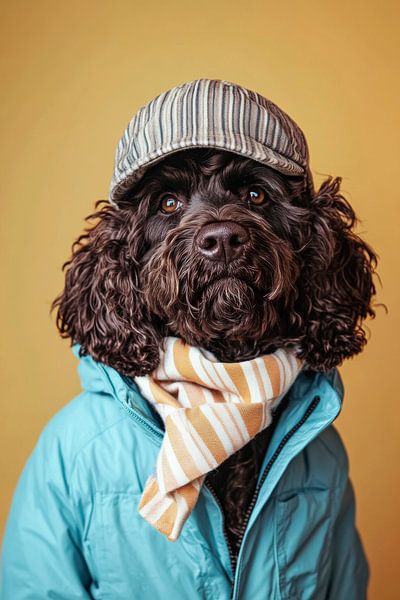 Portuguese Water Dog by Poster Art Shop