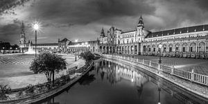 Sevilla schwarz-weiß