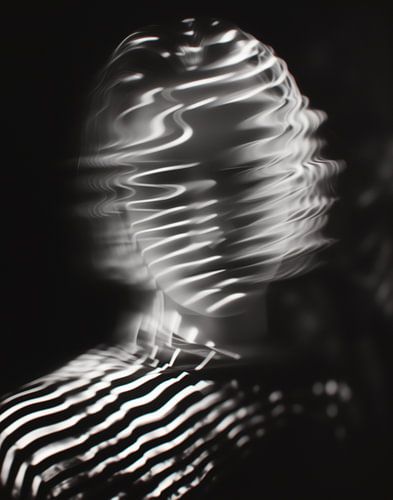 Zwischen Licht und Schatten: Ein Gesicht im Wandel