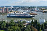 MS Rotterdam and SS Rotterdam / Holland America Line / Euromast