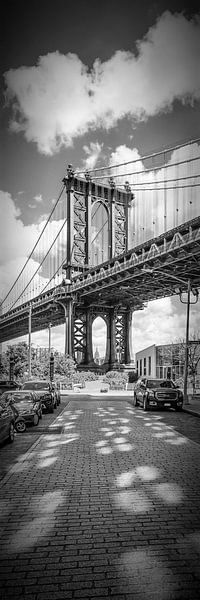 Pont de Manhattan à New York | Panorama vertical par Melanie Viola