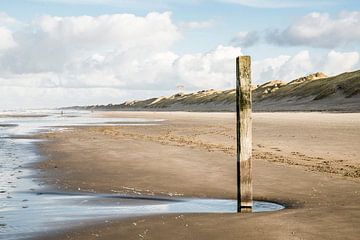 Strand bij Wijk aan Zee  by Corali Evegroen