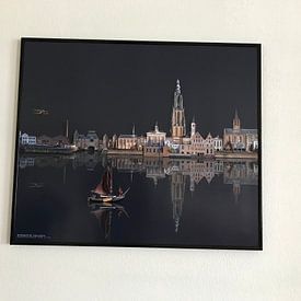 Customer photo: Cityscape Amersfoort by Aad Trompert, as poster