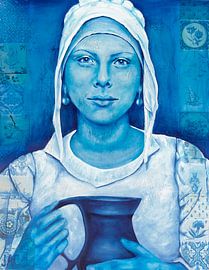 The Milkmaid by Jacqueline de Vries  'JAC Studio & Gallery'