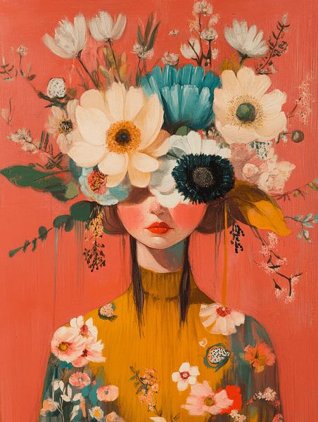 Flower Power Girl von Atelier Pink Blossom