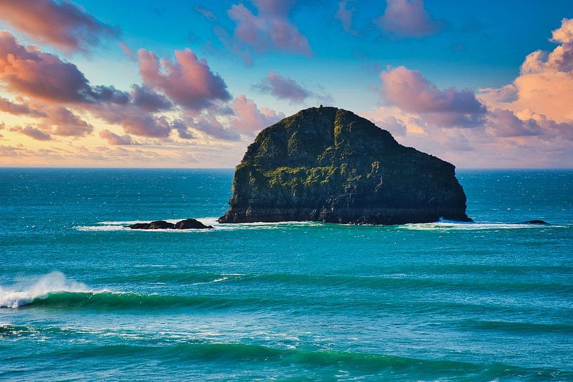 Trebarwith beach Strand, Cornwall von C. Nass