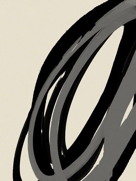 Black And Gray No1 von Treechild