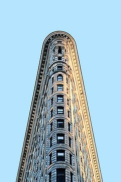 New York: Flatiron Building detail van Dutch Digi Artist