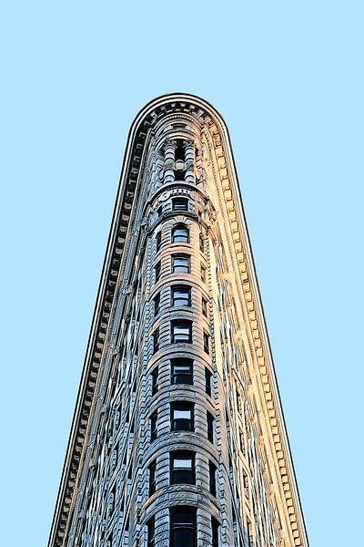 New York: Flatiron Building detail van Dutch Digi Artist