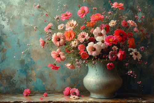 Nature morte colorée