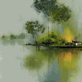 Island of Silence by Sandu Brus ARCANE ART STUDIO